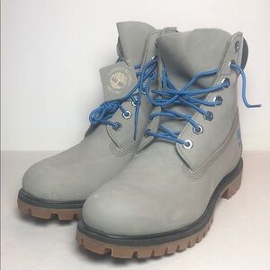 NWOT Timberland 6 Inch Premium Boot 'Medium Grey Blue'